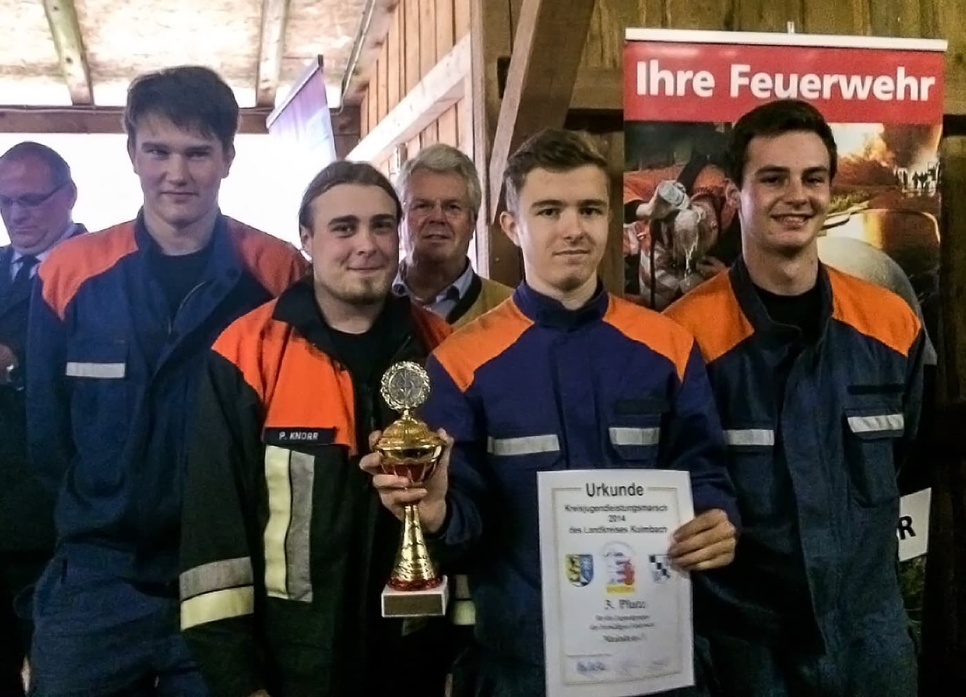 Bezirksjugendleistungsmarsch 2014 in Münchberg